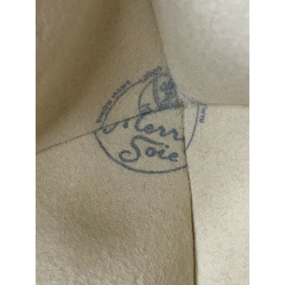 True Vintage Womens Hat Downtown Abbey Lambs Wool - Picture 6 of 12